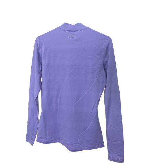Under Armour Purple ColdGear Top M – Semi‑Fitted Long Sleeve, EUC - Picture 3 of 5